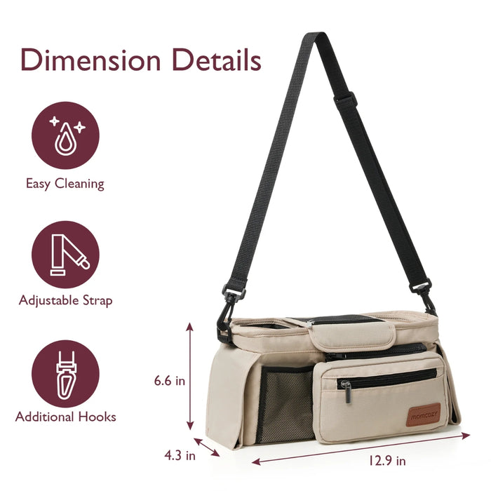 
    Organizador Universal Para Carrinho De Bebê Momcozy Khaki
  