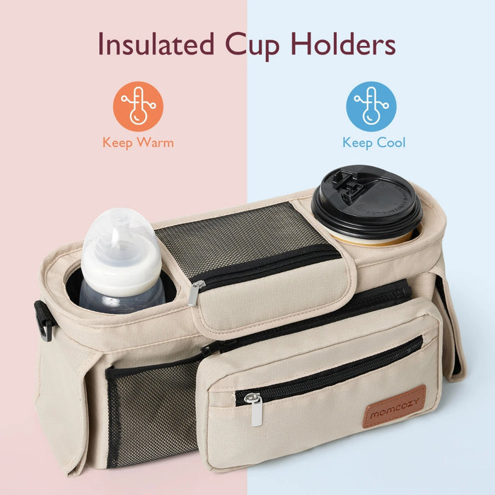 
    Organizador Universal Para Carrinho De Bebê Momcozy Khaki
  