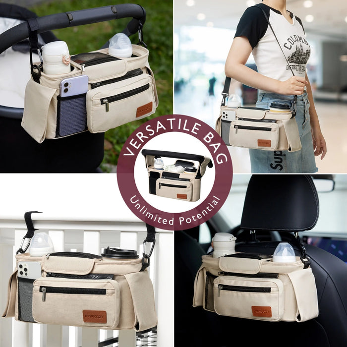 
    Organizador Universal Para Carrinho De Bebê Momcozy Khaki
  
