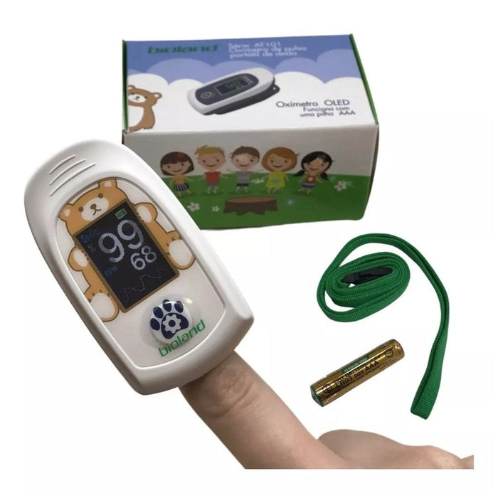
    Oxímetro de Dedo Portátil Bioland Kids AT1O1C - Bioland Babytunes
  