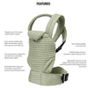 Canguru - The Armadillo Bumpsuit - Matcha