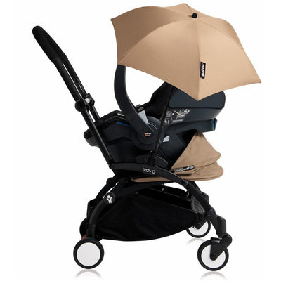 Parasol para Carrinho Stokke Yoyo Taupe - BR - Fácil Instalação e Ajuste