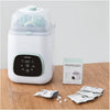 Pastilhas Detergente para Lavadora de Mamadeiras Momcozy KleanPal Pro – 120 Unidades
