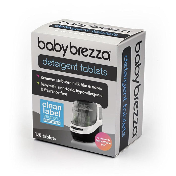 
    Pastilhas Detergente para Lavadora de Mamadeiras Pro Baby Brezza 120 Unidades - Baby Brezza Babytunes
  