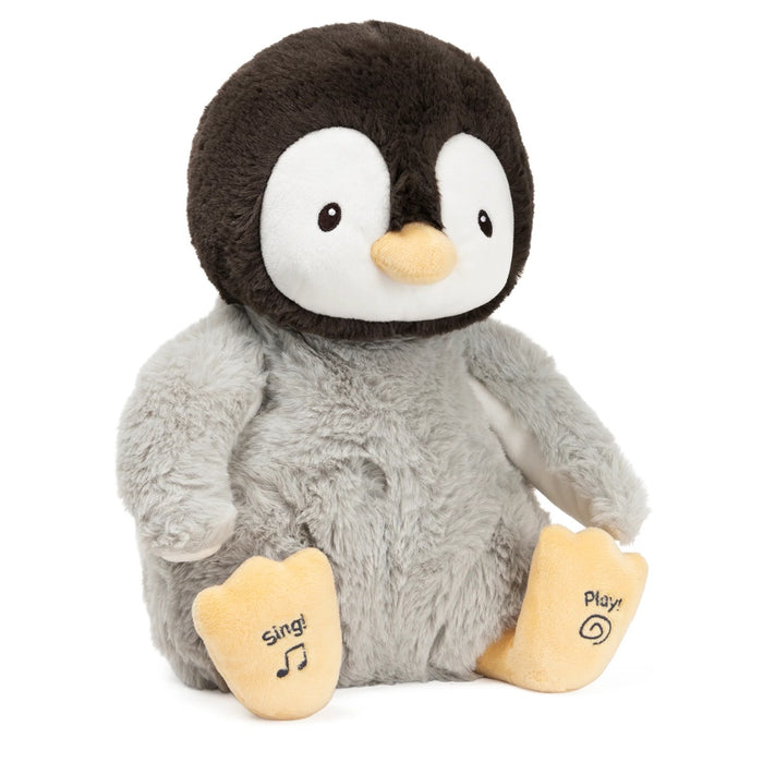 
    Pelúcia Gund Musical Penguin Kissy Animado - Gund Babytunes
  
