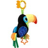 Pelúcia Tucano Zaza Buba com Mordedor e Chocalho
