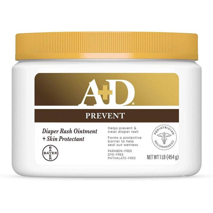 
    Pomada A+D Prevent 454G - A+D Babytunes
  