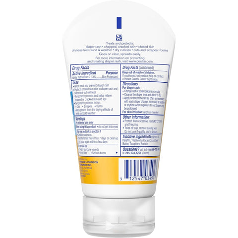 Pomada Desitin Para Tratamento + Prevenção de Assaduras & Multi-Uso Amarela 99G
