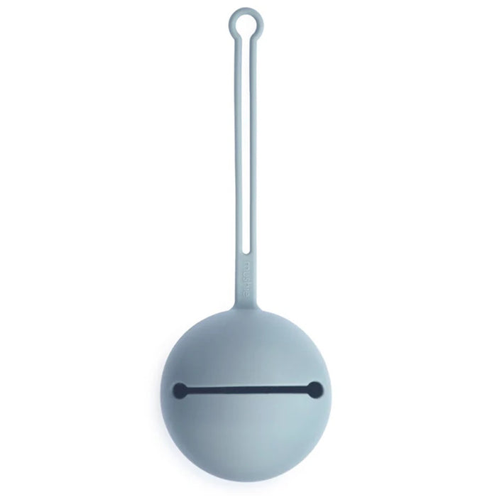 
    Porta Chupeta Infantil Mushie Powder Blue - Mushie Babytunes
  