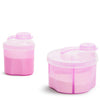 Porta Fórmula Munchkin 2 Peças Rosa