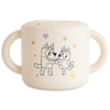 Porta Snack Infantil Mushie Bluey Ivory