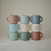 Porta Snack Infantil Mushie Lilac Flowers