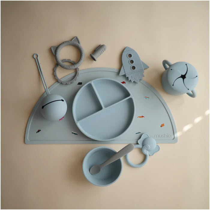 
    Porta Snack Infantil Mushie Powder Blue - Mushie Babytunes
  