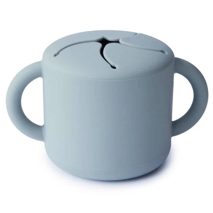 
    Porta Snack Infantil Mushie Powder Blue - Mushie Babytunes
  