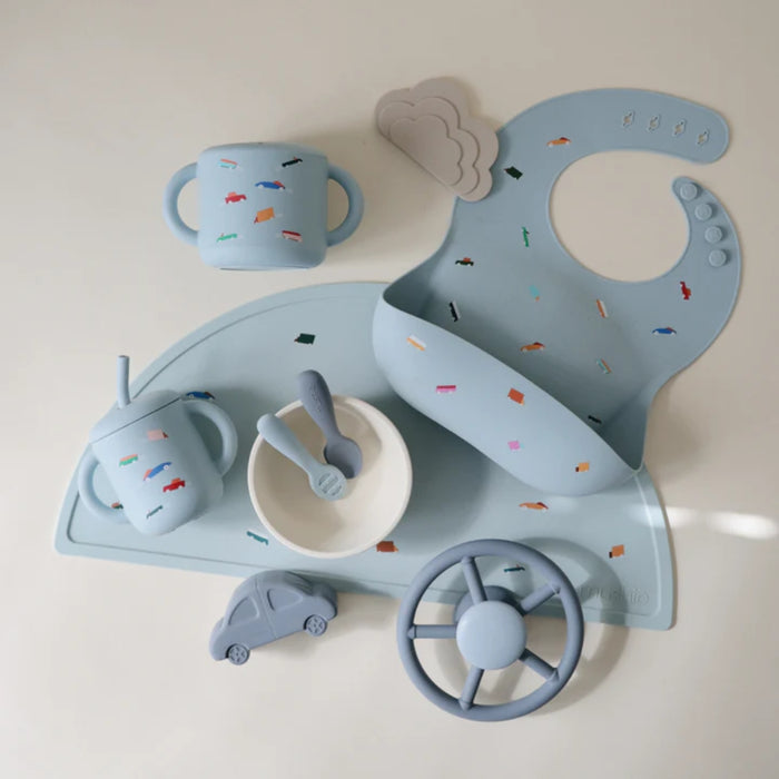 
    Porta Snack Infantil Mushie Retro Cars - Mushie Babytunes
  