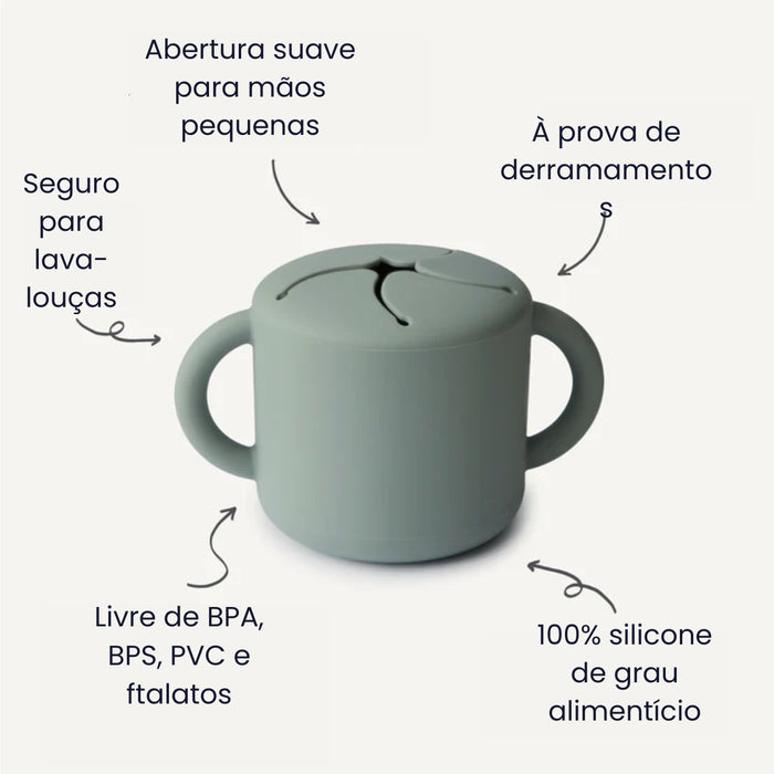 
    Porta Snack Infantil Mushie Shifting Sand
  