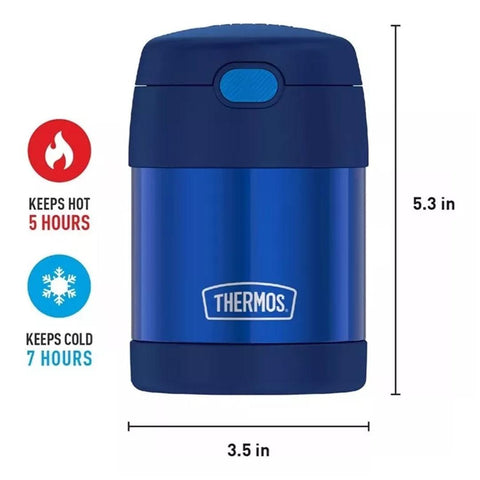 Pote Térmico Thermos Funtainer F310 Azul 290ML - Thermos Babytunes by Vanessa