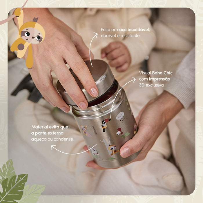 
    Pote Térmico Infantil Tiny Love Boho Chic 300ML
  