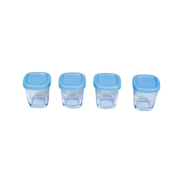 
    Potes de Vidro Para Armazenamento de Leite Materno Clingo Azul - Clingo Babytunes
  