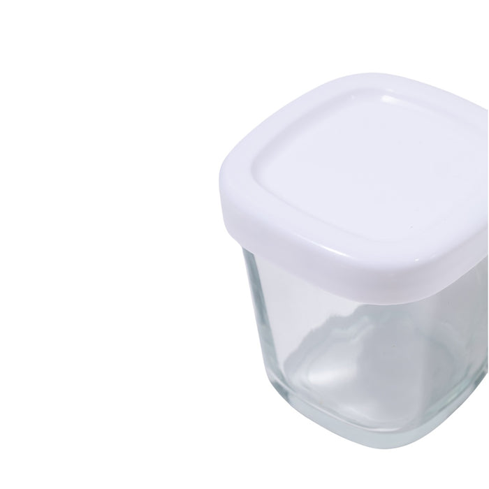 
    Potes de Vidro Para Armazenamento de Leite e Papinha Petit Piá Branco 150ML - Petit Piá Babytunes
  