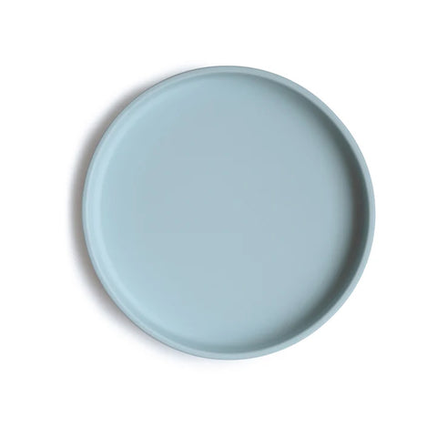 Prato De Sucção Infantil Clássico Mushie Powder Blue - Mushie Babytunes
