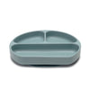 Prato de Silicone com Divisórias Infanti Piccolo Azul