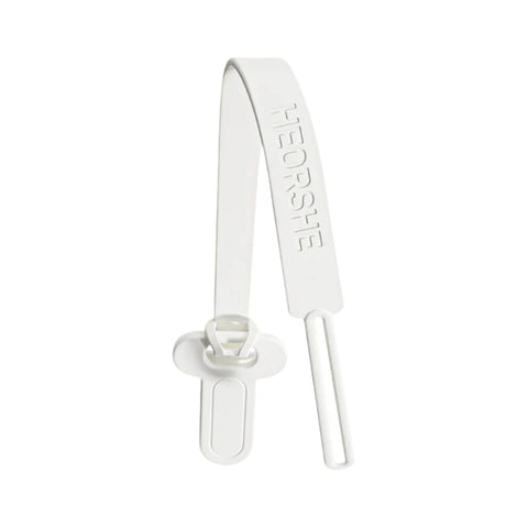Prendedor De Chupeta HEORSHE White