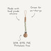 Prendedor De Chupeta Infantil Mushie EVA Mauve