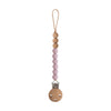 Prendedor De Chupeta Infantil Mushie EVA Mauve
