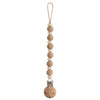 Prendedor De Chupeta Infantil Mushie Luna Faux Wood