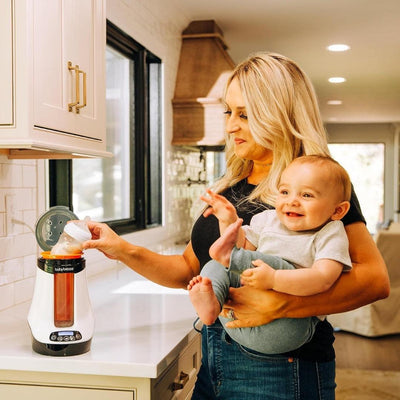 Aquecedor De Mamadeiras Inteligente Baby Brezza 110V - Aquece Com Segurança