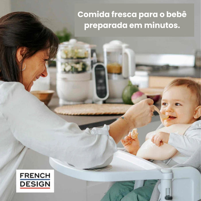 
    Processador De Alimentos Babymoov Duo Meal Station 6 em 1 Grey
  