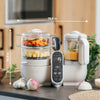 Processador De Alimentos Babymoov Duo Meal Station 6 em 1 Mineral Beige