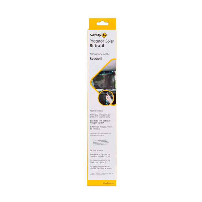 
    Protetor Solar Retrátil Para Vidro De Carro Safety 1st Black
  