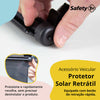 Protetor Solar Retrátil Para Vidro De Carro Safety 1st Black