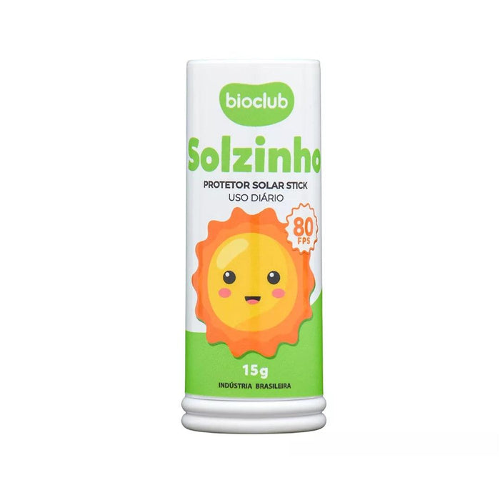 
    Protetor Solar Stick Natural Bioclub Solzinho FPS 80 - Bioclub Babytunes
  