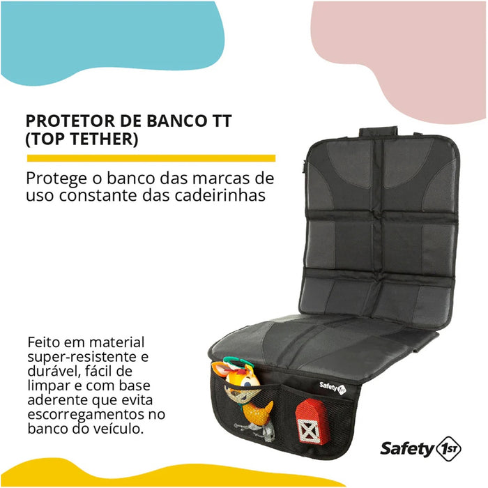
    Protetor de Banco TT (Top Tether) Safety 1st Black - Safety 1St Babytunes
  