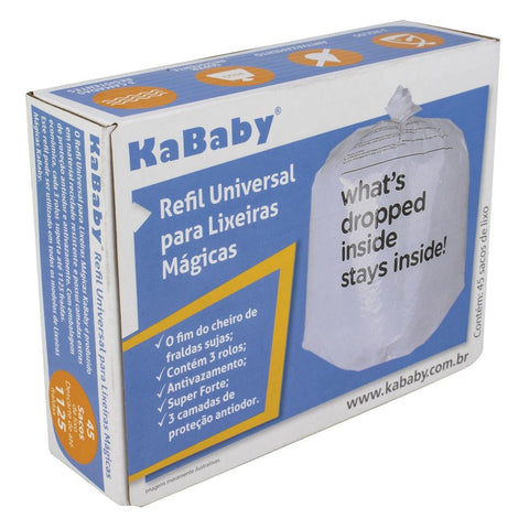 Refil Para Lixo Mágico Kababy - KaBaby Babytunes