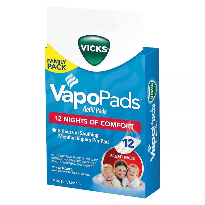 
    Refil Vaporizador De Ambiente Sem Água Vicks 12 Unidades - Vicks Babytunes
  