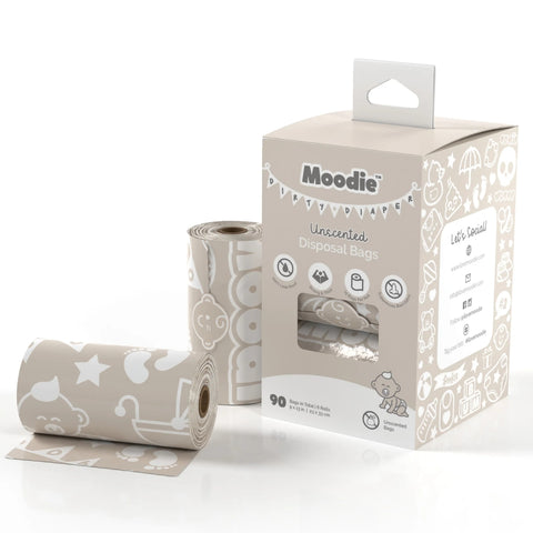 Refil de Sacos Descartáveis Moodie Sem Fragrância - 06 Unidades
