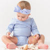 Maiô Infantil Ruffle Butts Striped Blue FPS50+ - Ruffle Butts Babytunes