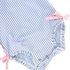 Maiô Infantil Ruffle Butts Striped Blue FPS50+