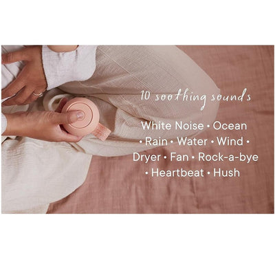 Ruído Branco Portátil Para Bebês Hatch Rest Go Peach - Vários Sons