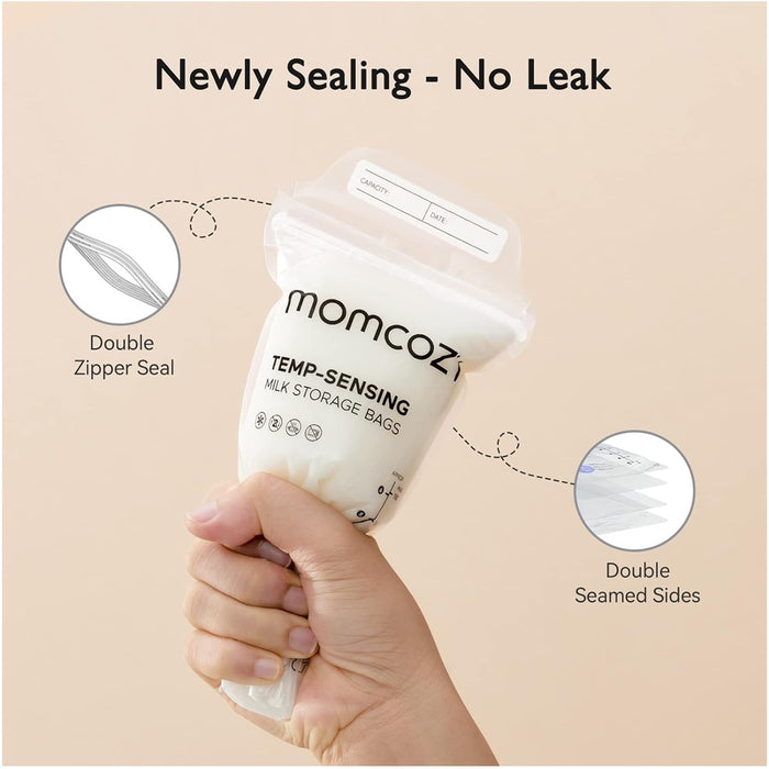 
    Sacos Para Armazenamento de Leite Materno Momcozy - 50 Unidades
  