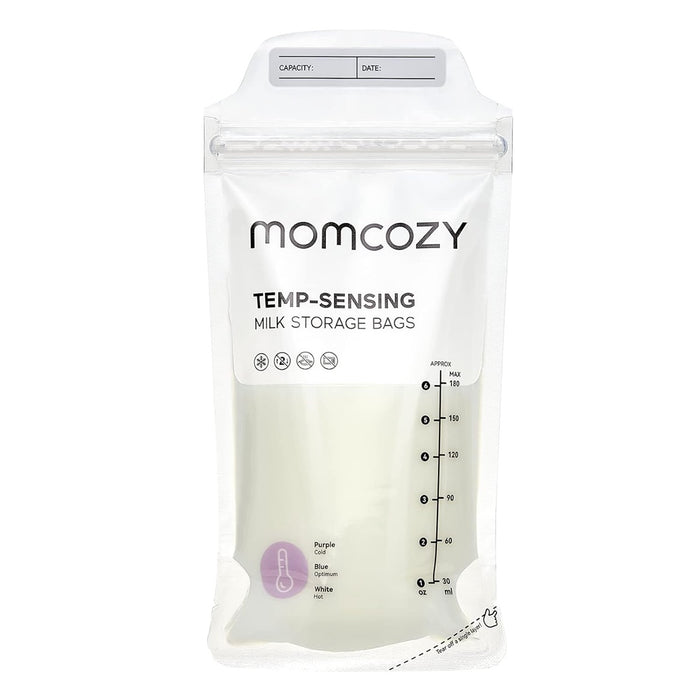
    Sacos Para Armazenamento de Leite Materno Momcozy - 50 Unidades - Momcozy Babytunes
  