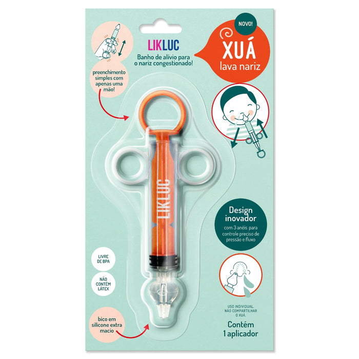 
    Seringa Para Lavagem Nasal Infantil LikLuc Xuá - LikLuc Babytunes
  