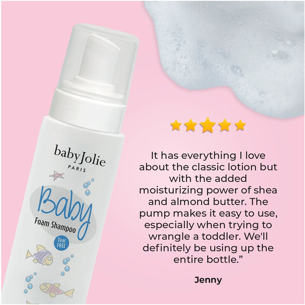 Shampoo Baby Jolie Paris Recém Nascido 210ML