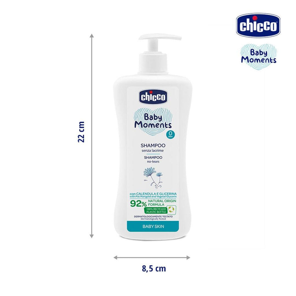 Shampoo Infantil Chicco Baby Moments Pele Delicada 500ML – Babytunes