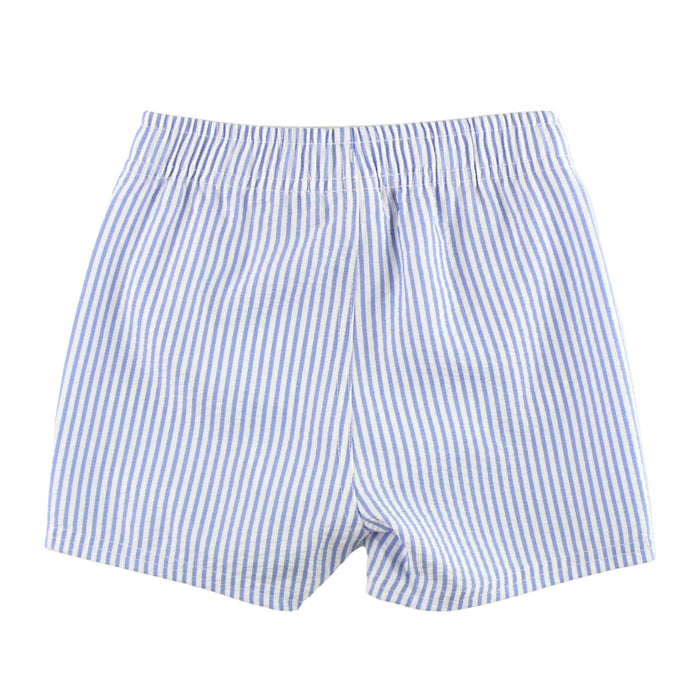 
    Short De Banho Ruggedbutts Periwinkle Blue Seersucker FPS50+
  