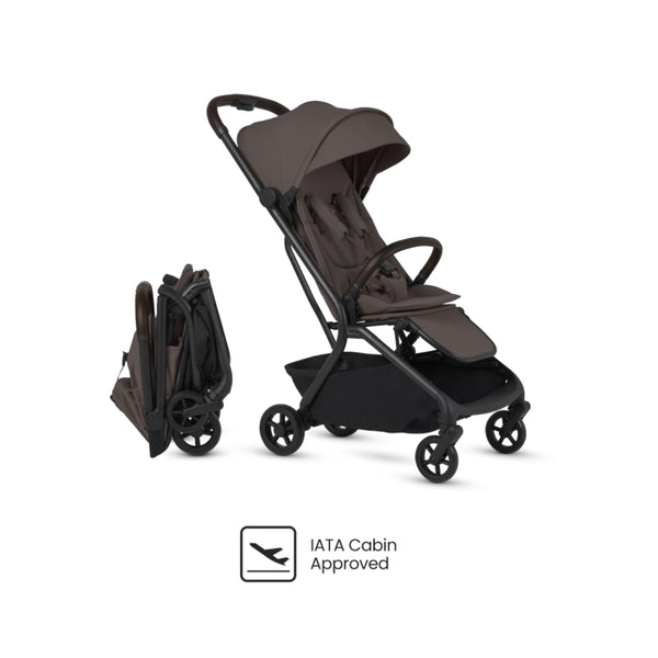 Carrinho De Bebê Compacto Silver Cross Nia Chocolate